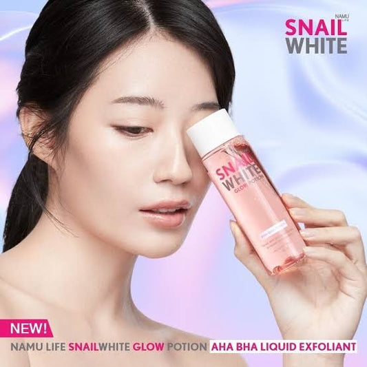 Namu Snail White Glow Potion AHA-BHA Liquid Exfoliant Toner 150ml