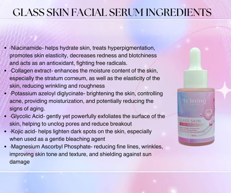 Ms. Tsung Glass Skin Facial Serum 30ml