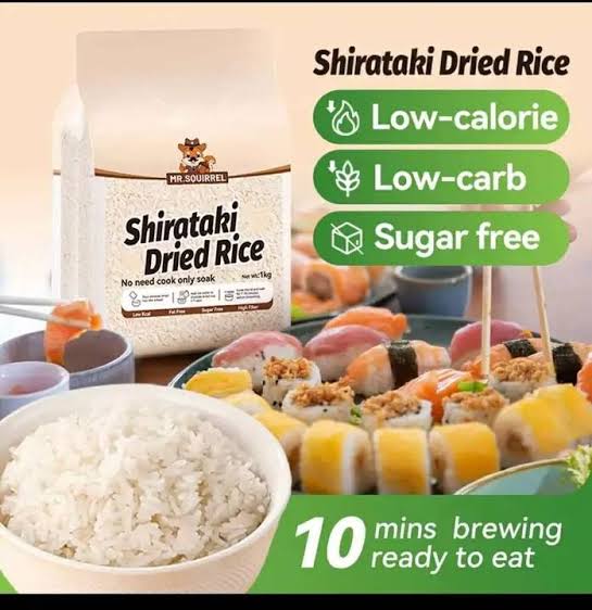 Mr. Squirrel Shirataki Dried Rice 100g