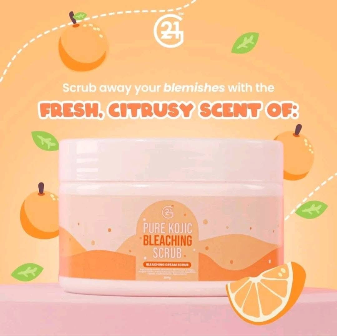 G21 Pure Kojic Bleaching Scrub Milky Citrus 300g