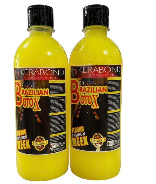 Kerabond Ultra-ionic Pinoy Brazilian Botox Hair Treatment 500ml - STRONG