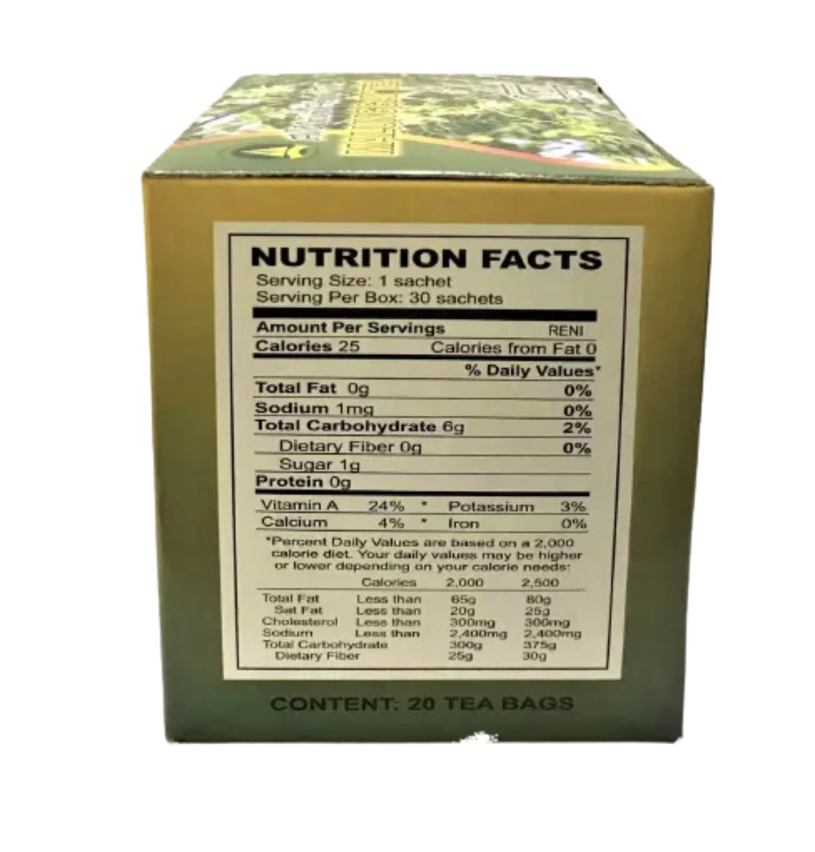 Malunggay Tea ( MORINGA ) All Natural Herbal Tea