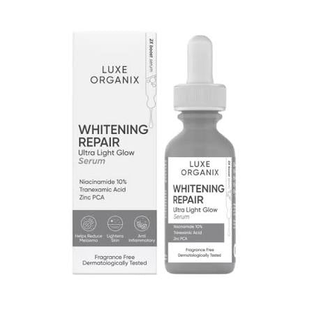 Luxe Organix ClinicalPRO Whitening Repair Ultra Light Glow Serum 30ml