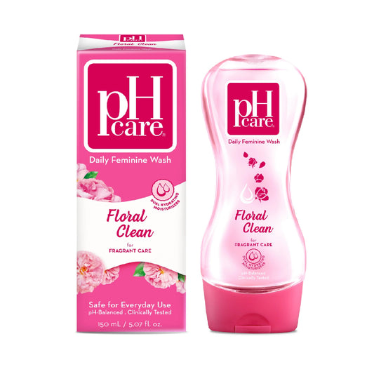 pH Care Daily Feminine Wash Floral Clean 150ml