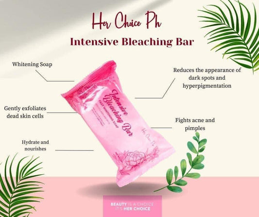 Her Choice Intensive Bleaching Bar Fast Whitening Soap 120g