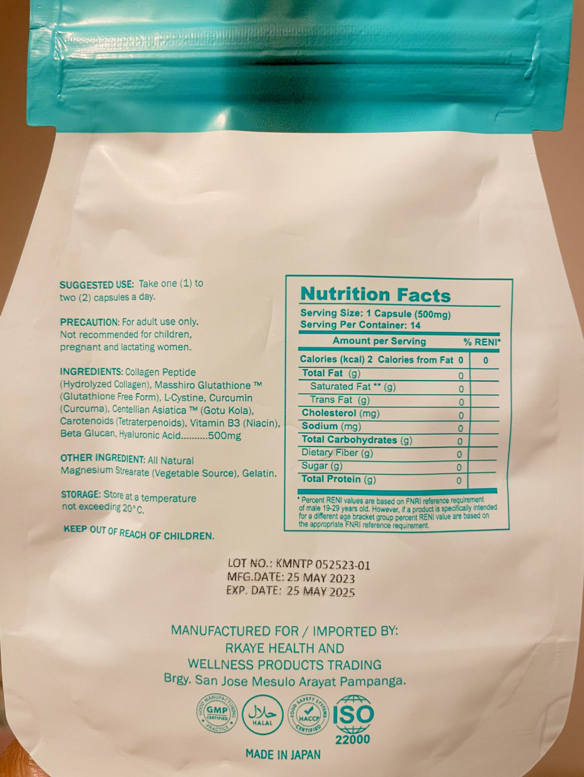 Nekothione 9 in 1 by Kat Melendez - TRIAL PACK! 14 caps