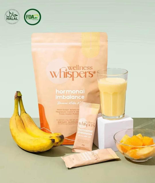 Wellness Whispers Hormonal Imbalance Banana Melon Milk Drink