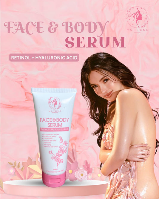 Ms. Tsung Face and Body Serum Retinol + Hyaluronic Acid 100ml