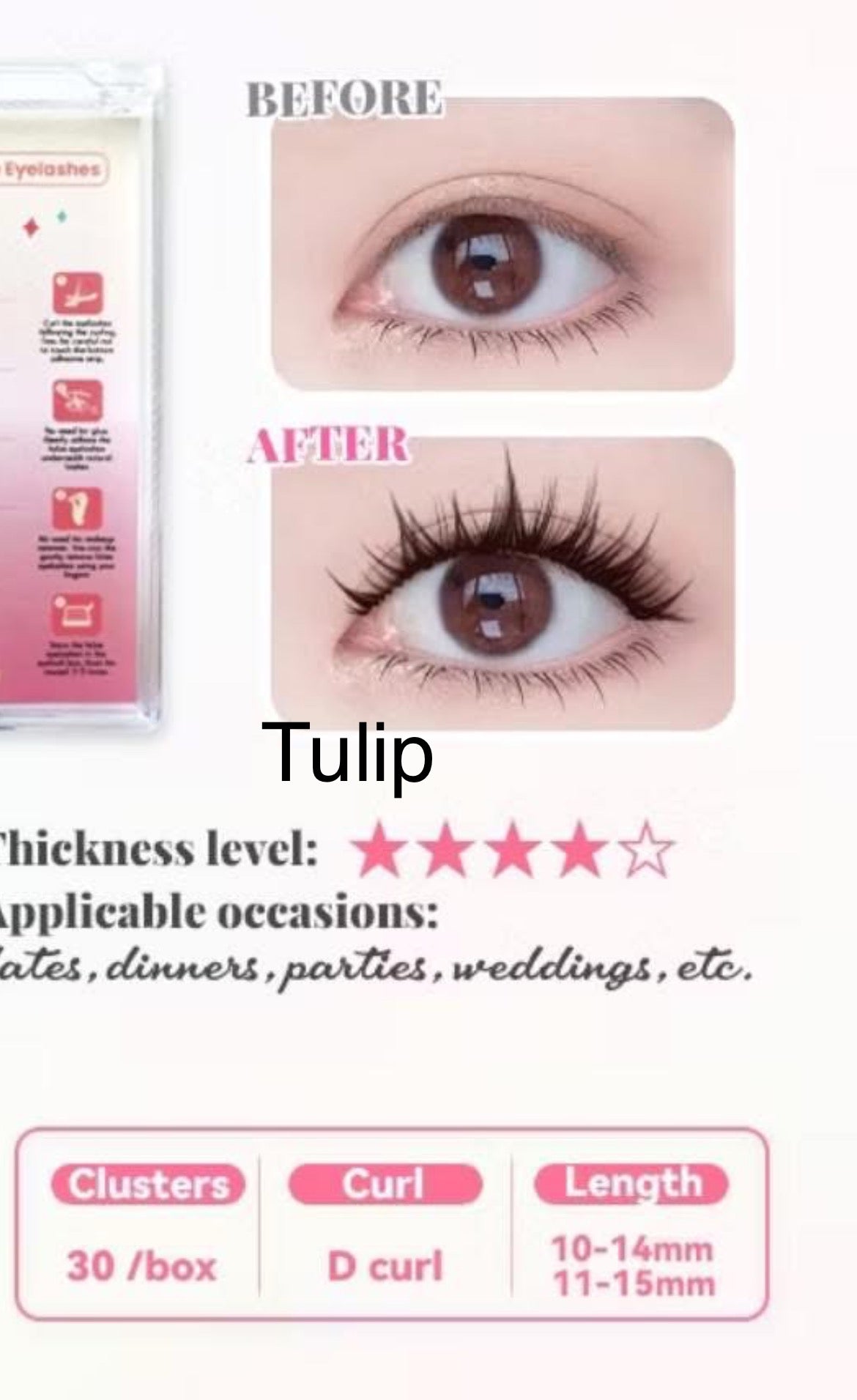 Doralab Glue-Fee False Lashes