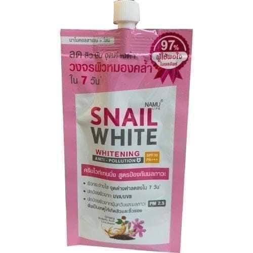 SNAILWHITE Whitening Anti-Pollution Cream with SPF 30 PA+++ by Namu