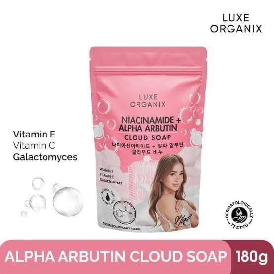 Luxe Organix Niacinamide Brightening Cloud Soap 180g