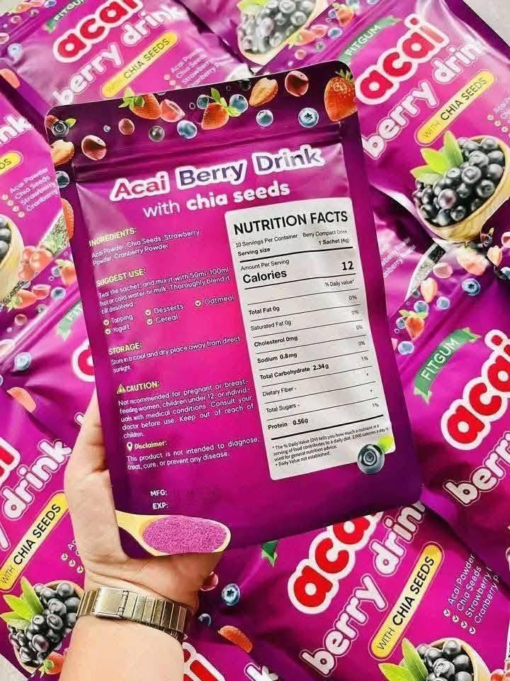 Fitgum Acai Berry Drink