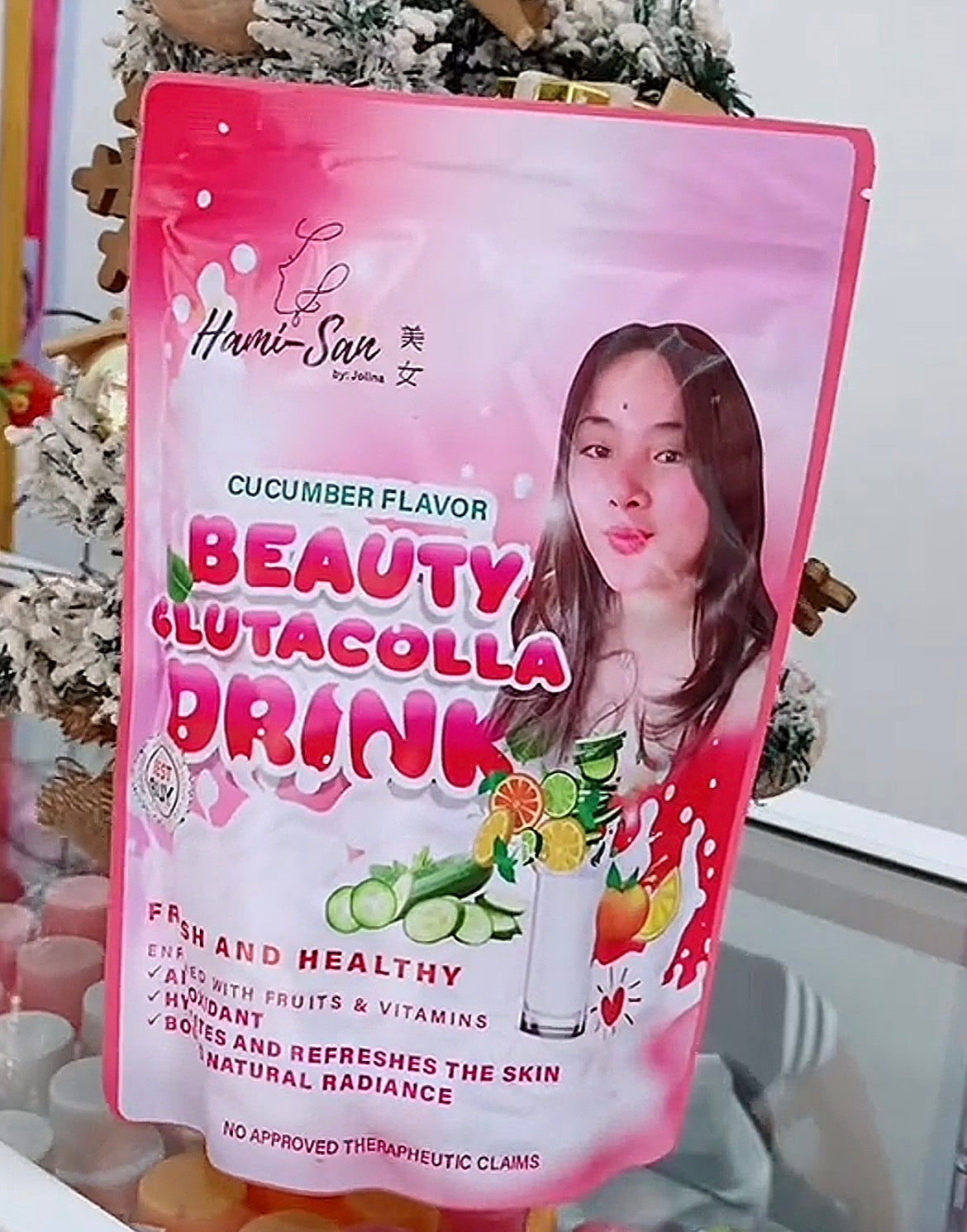 Hami-San Beauty Glutacolla Drink – Cucumber Flavor