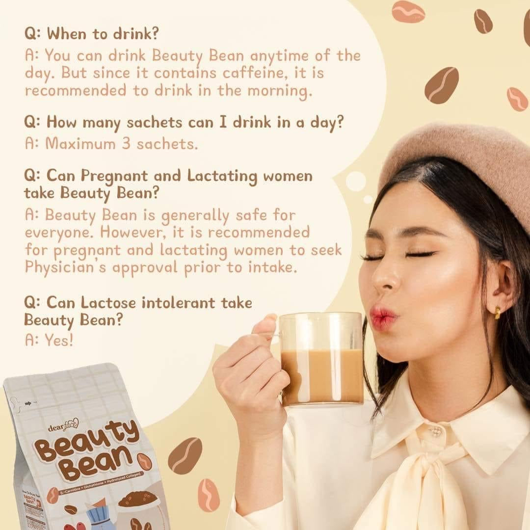 Beauty Bean Premium Korean Mocha Coffee by Dear Face