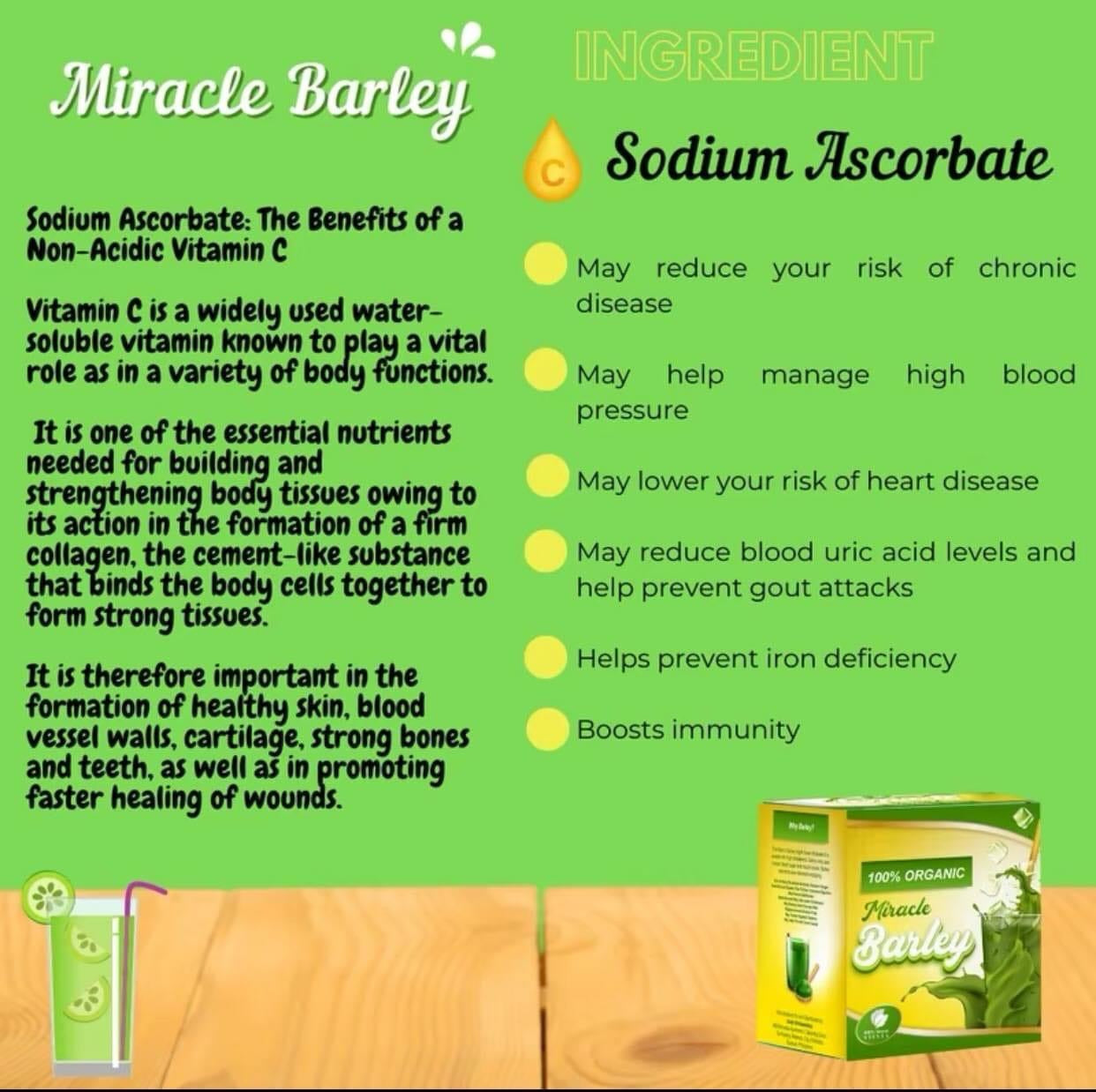 Miracle Barley Juice 100% Organic