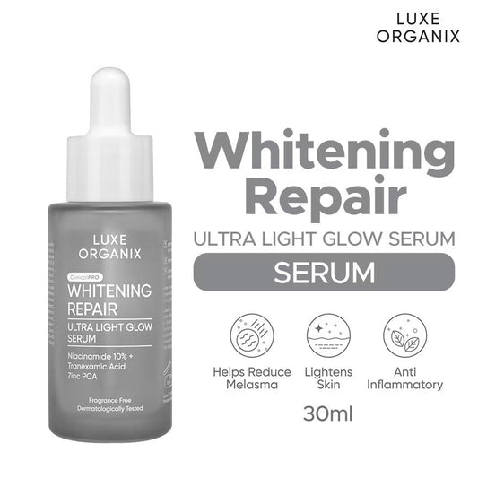 Luxe Organix ClinicalPRO Whitening Repair Ultra Light Glow Serum 30ml