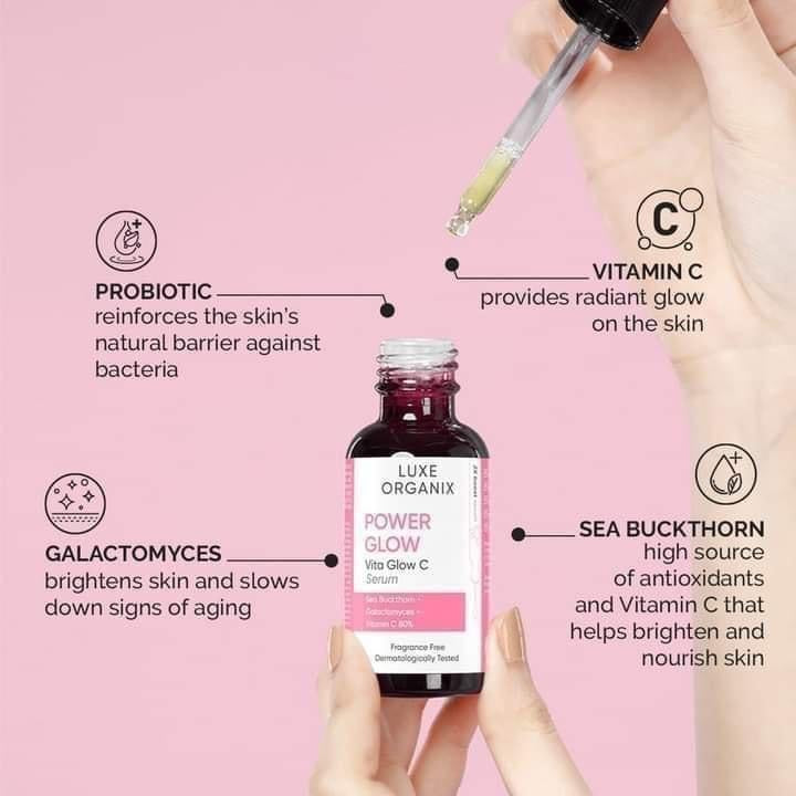 Luxe Organix Power Glow Vita C Serum 30ml