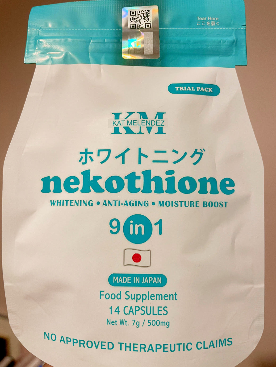 Nekothione 9 in 1 by Kat Melendez - TRIAL PACK! 14 caps