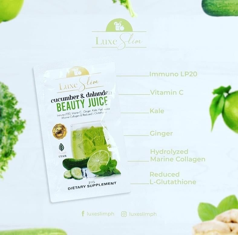 Luxe Slim Cucumber & Dalandan Beauty Juice