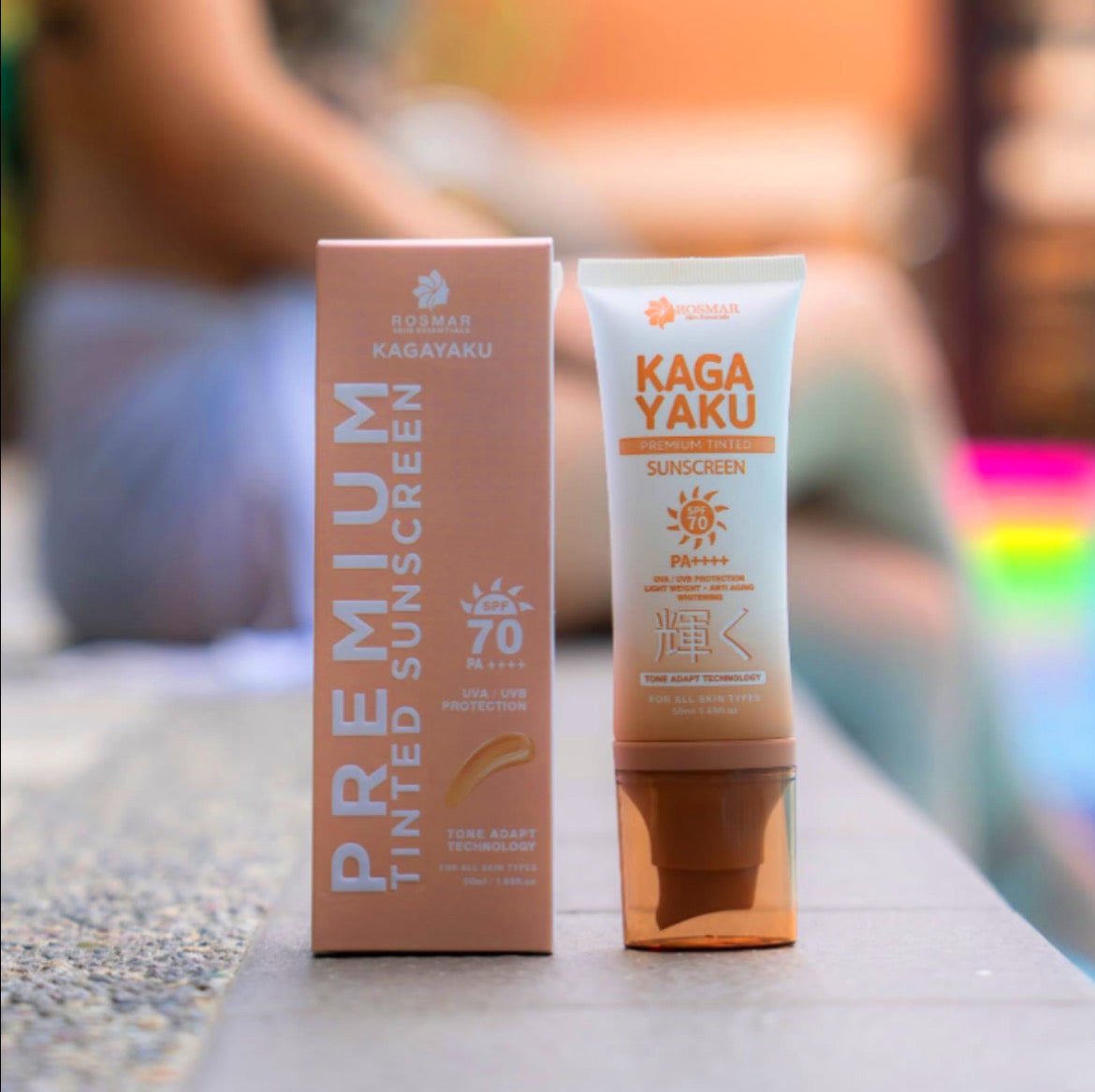 Rosmar Premium Tinted Sunscreen SPF 70