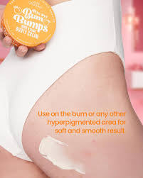 Bye Bye Bum Bumps White and Clear Booty Cream by Luxe Organix 230g