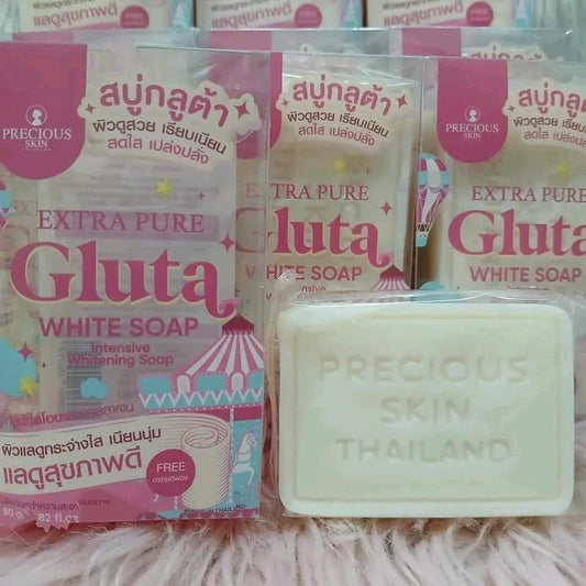 Extra Pure Gluta White Soap by Precious Skin 80g
