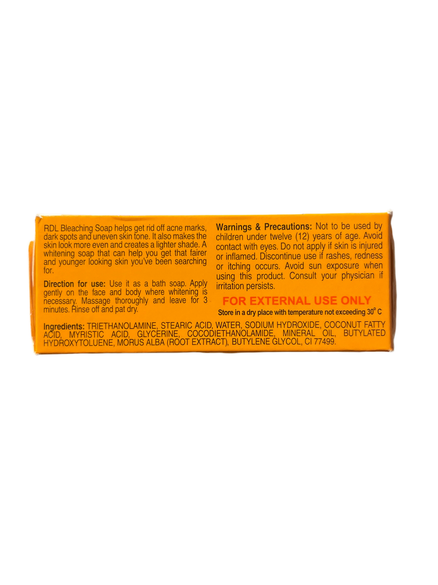 RDL Bleaching Face & Body Soap 135g