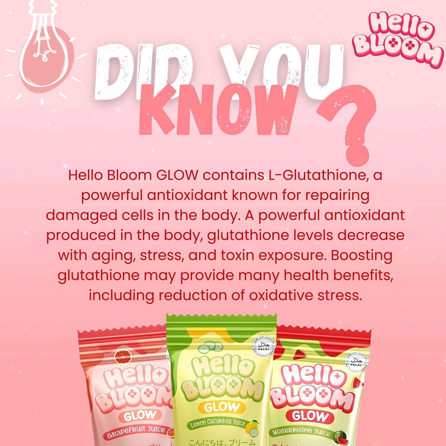Hello Bloom Glow Grapefruit Juice by Kiray