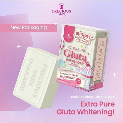 Extra Pure Gluta White Soap by Precious Skin 80g