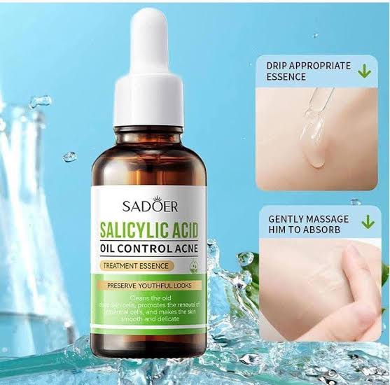 SADOER Salicylic Acid Oil Control Acne Treatment Essence 30ml