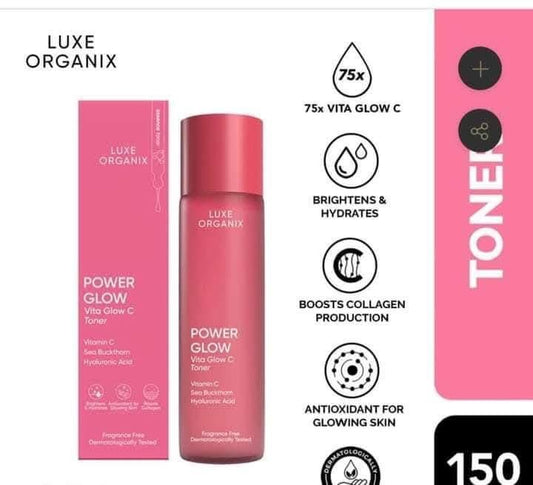 Luxe Organix Power Glow Vita Glow C Toner 150ml