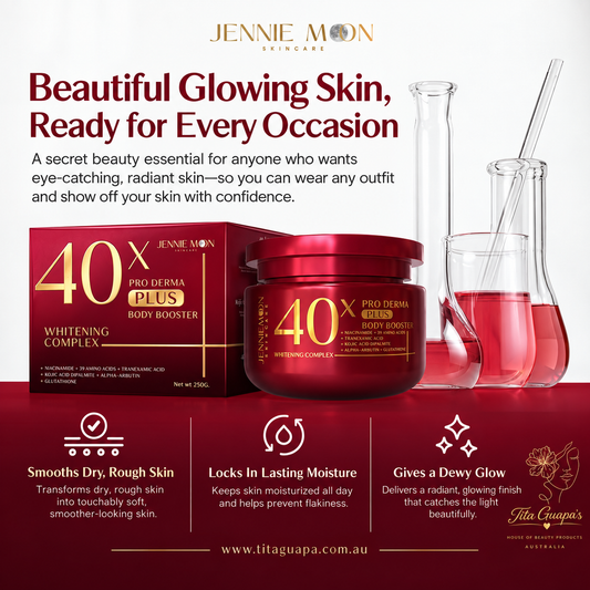 Jennie Moon 40x Pro Derma Plus Body Booster 250g - NEW PACKAGING