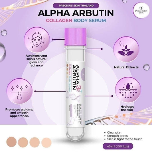 Alpha Arbutin 3 Plus Collagen Body Serum 45ml (Purple)