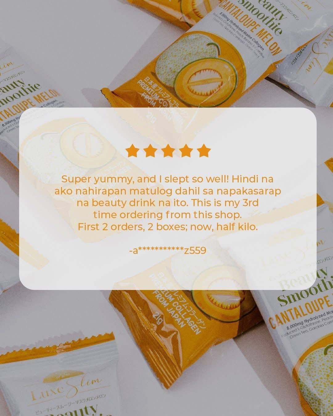 Luxe Slim Beauty Smoothie Cantaloupe Melon