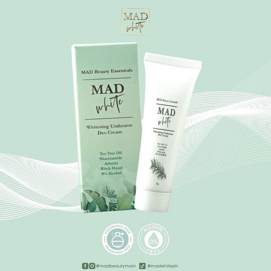 MAD White Whitening Underarm Deo Cream 30g