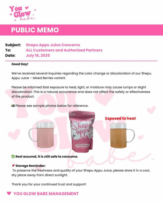 Shepu Appu Juice by You Glow Babe