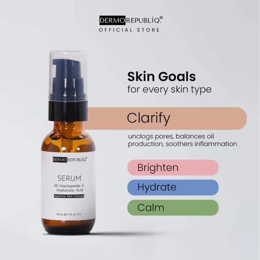 Dermo Republiq Serum 5% Niacinamide + Hyaluronic Acid 30ml