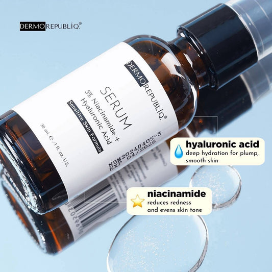 Dermo Republiq Serum 5% Niacinamide + Hyaluronic Acid 30ml