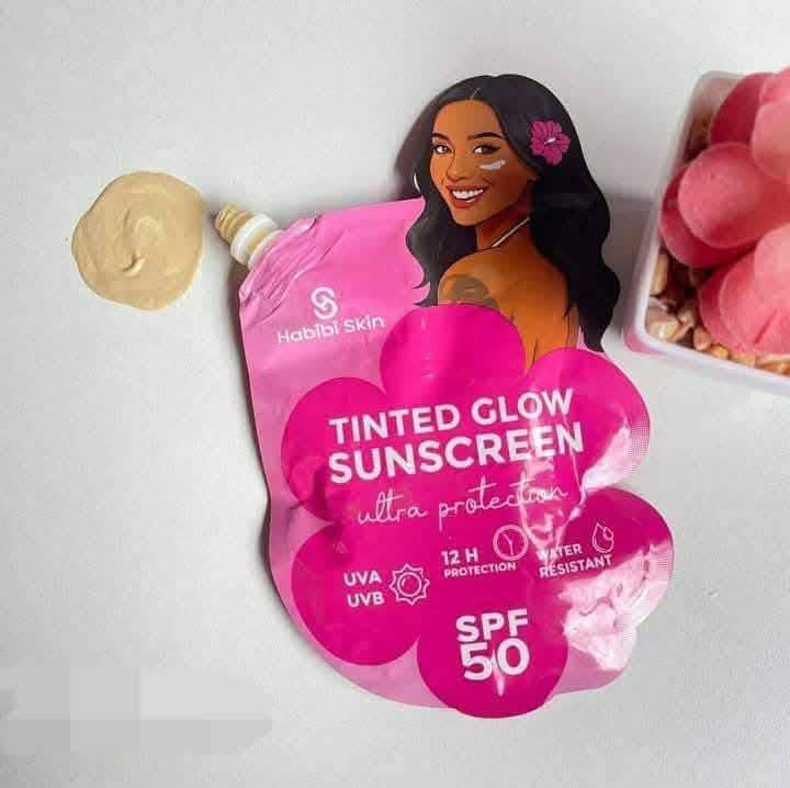 Habibi Skin Tinted Glow Sunscreen SPF50 50g
