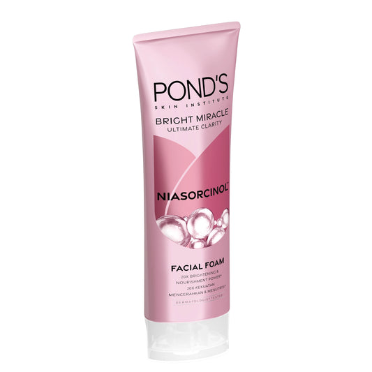 Pond’s Bright Miracle Ultimate Clarity NIASORCINOL Facial Foam Wash 100g