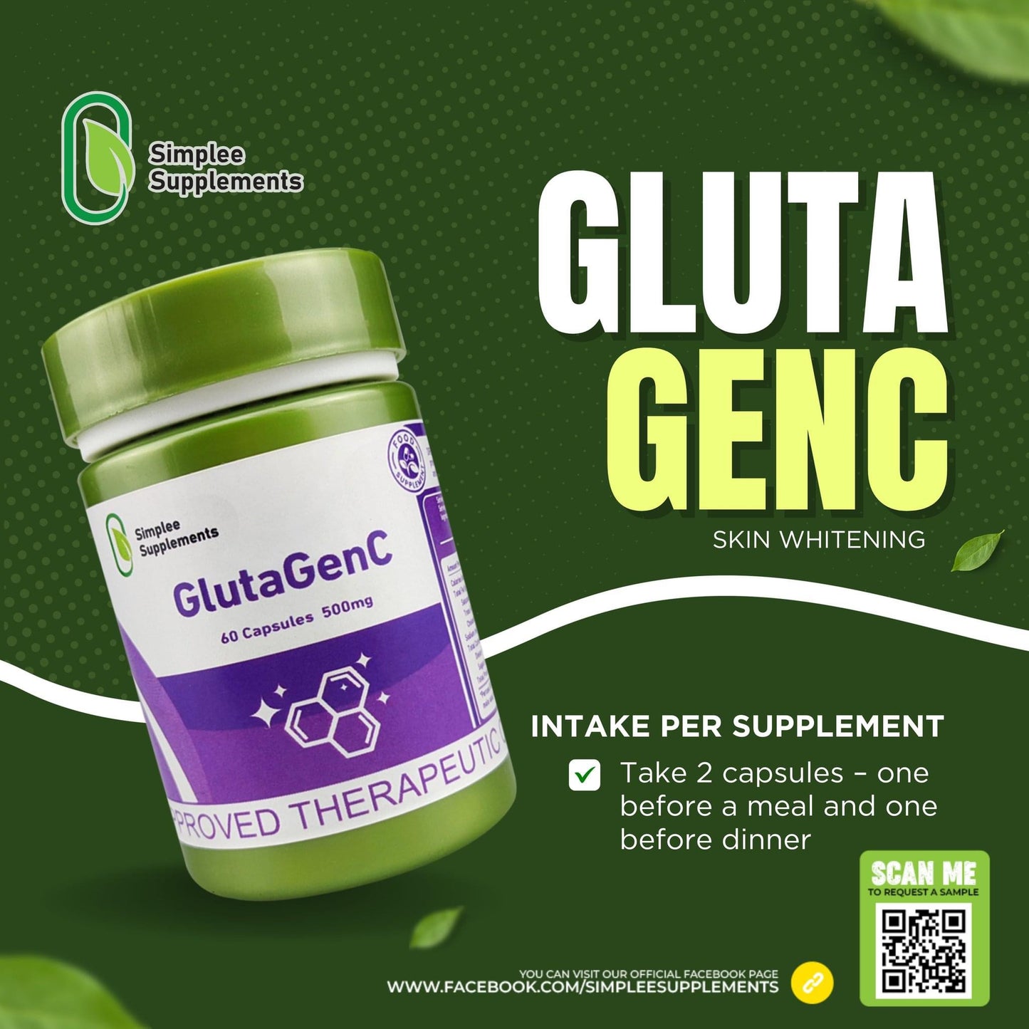 GlutaGenC by Simplee Supplements
