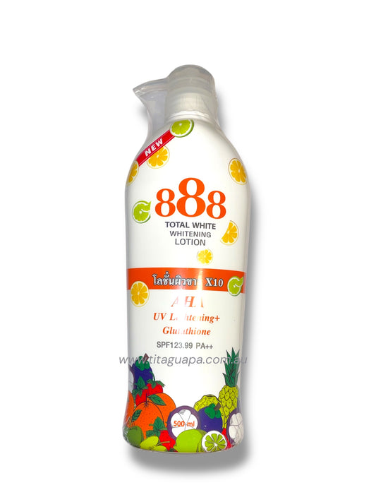 888 Total White Whitening Lotion SPF123.99 PA++ 500ml