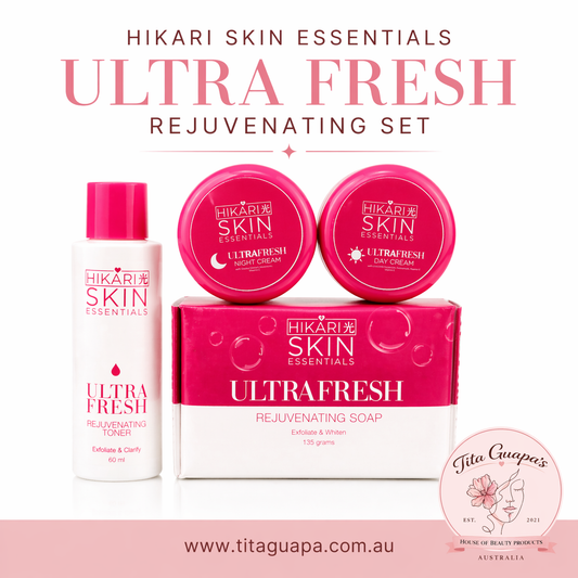 Hikari Skin Essentials Ultrafresh Rejuvenating Set