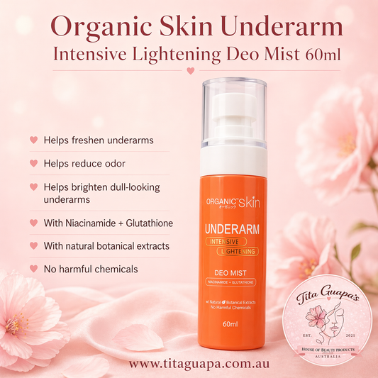 Organic Skin Underarm Intensive Lightening Deo Mist 60ml