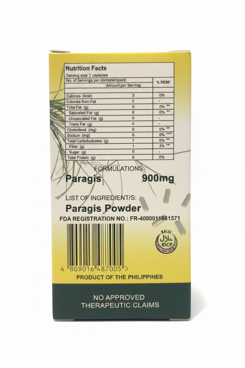 Chef Ayb’s Paragis Gold (Eleusine Indica) – 60 Caps