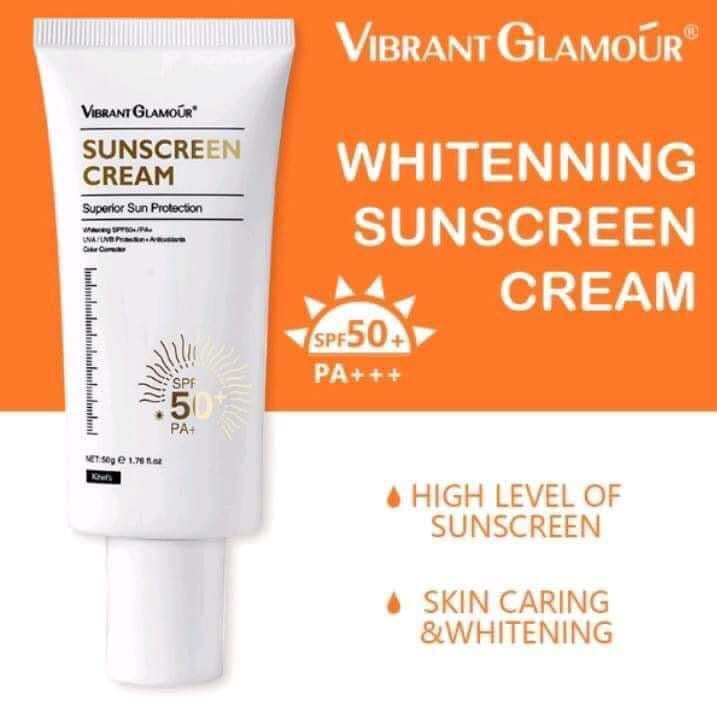 Vibrant Glamour Sunscreen Cream SPF50+ PA+  50g