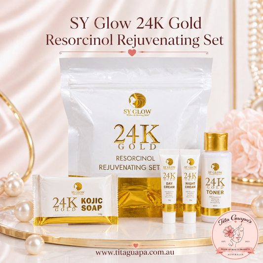 SY Glow 24K Gold Resorcinol Rejuvenating Set