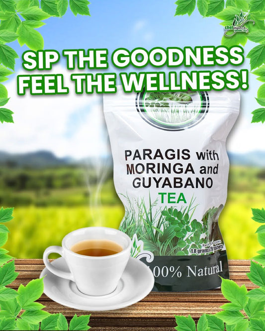 Paragis with Moringa and Guyabano Tea 20sachetsX1.8g