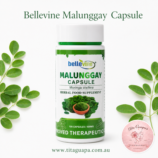 Bellevine Malunggay Capsule – 100 Caps