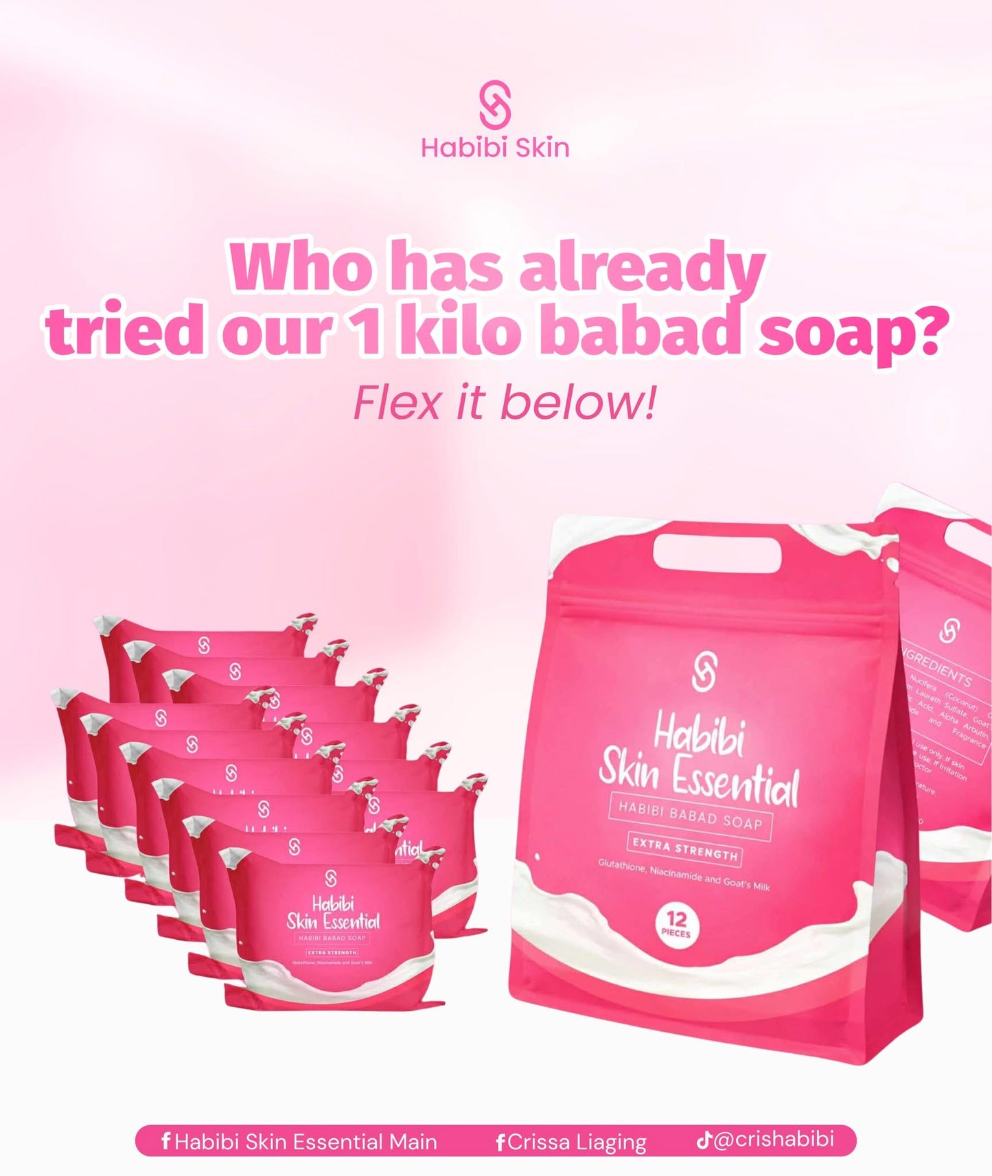 Habibi Skin Essential Habibi Babad Soap Extra Strength – 12 Pieces Pack